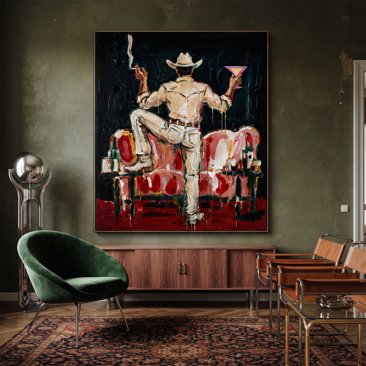 Western Pop Art | After Hours Cowboy