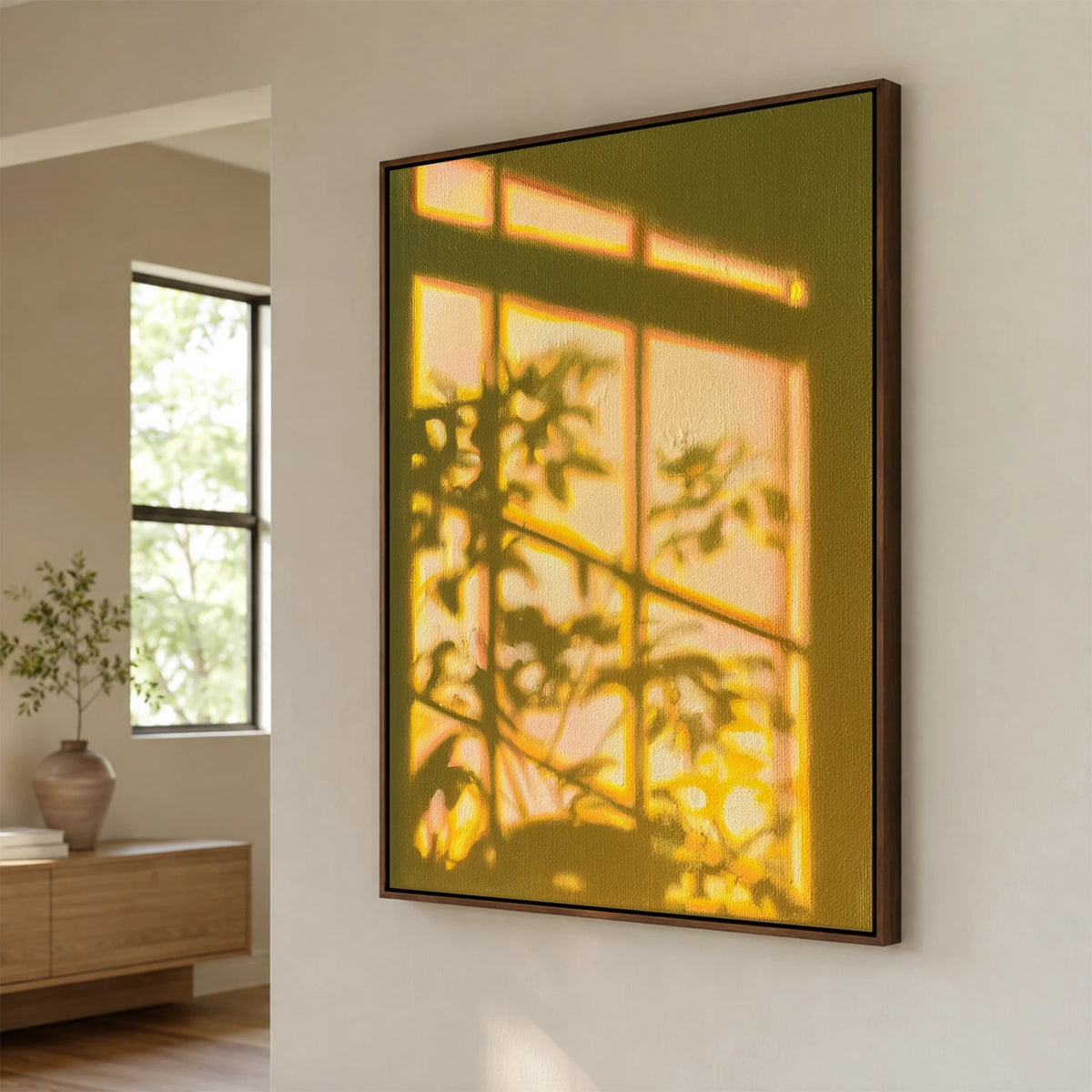 Expressive Contemporary Art｜Golden Foliage