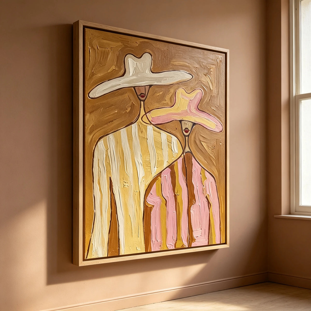 Vintage Americana Art｜Golden Hour Companions