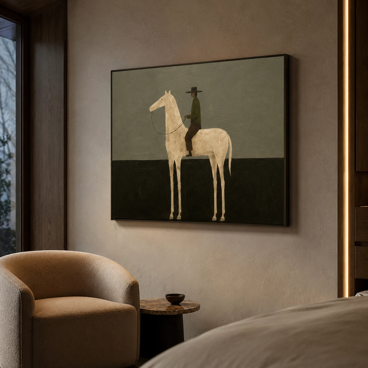 Vintage Americana Art｜Measured Distance