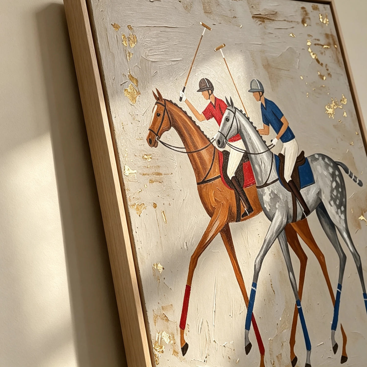Vintage Americana Art｜Gilded Rivalry