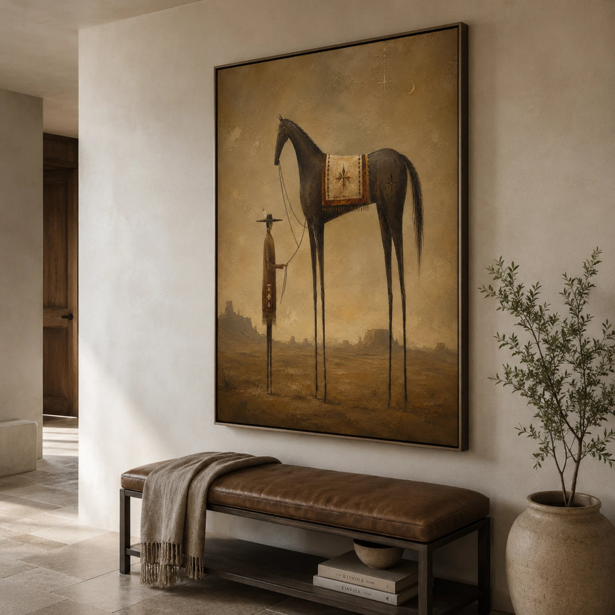 Vintage Americana Art｜Spirit of the Wilderness