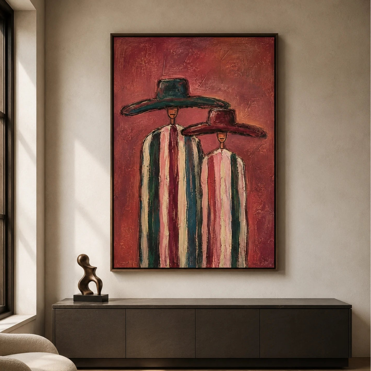 Vintage Americana Art｜Twofold Presence