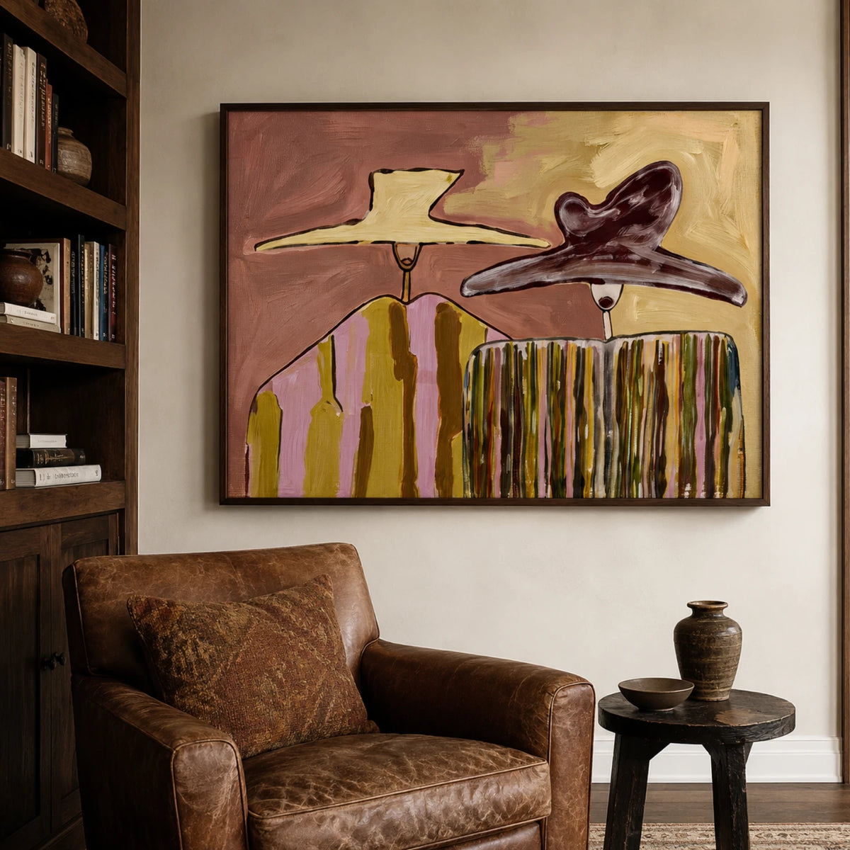 Vintage Americana Art｜Prairie Duet