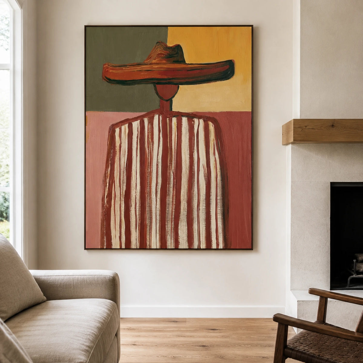 Vintage Americana Art｜The Desert Sentinel