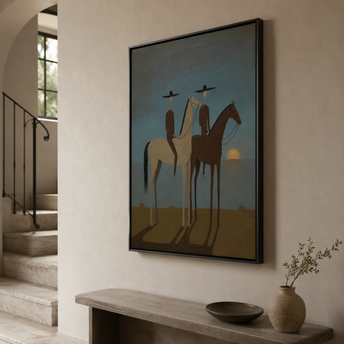 Vintage Americana Art｜Sundown Covenant