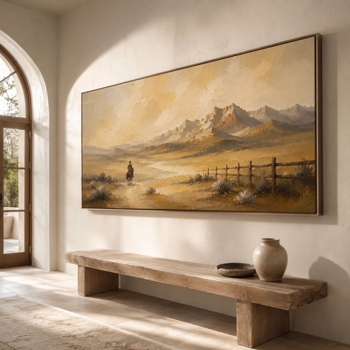 Western Landscapes Art｜Golden Solitude