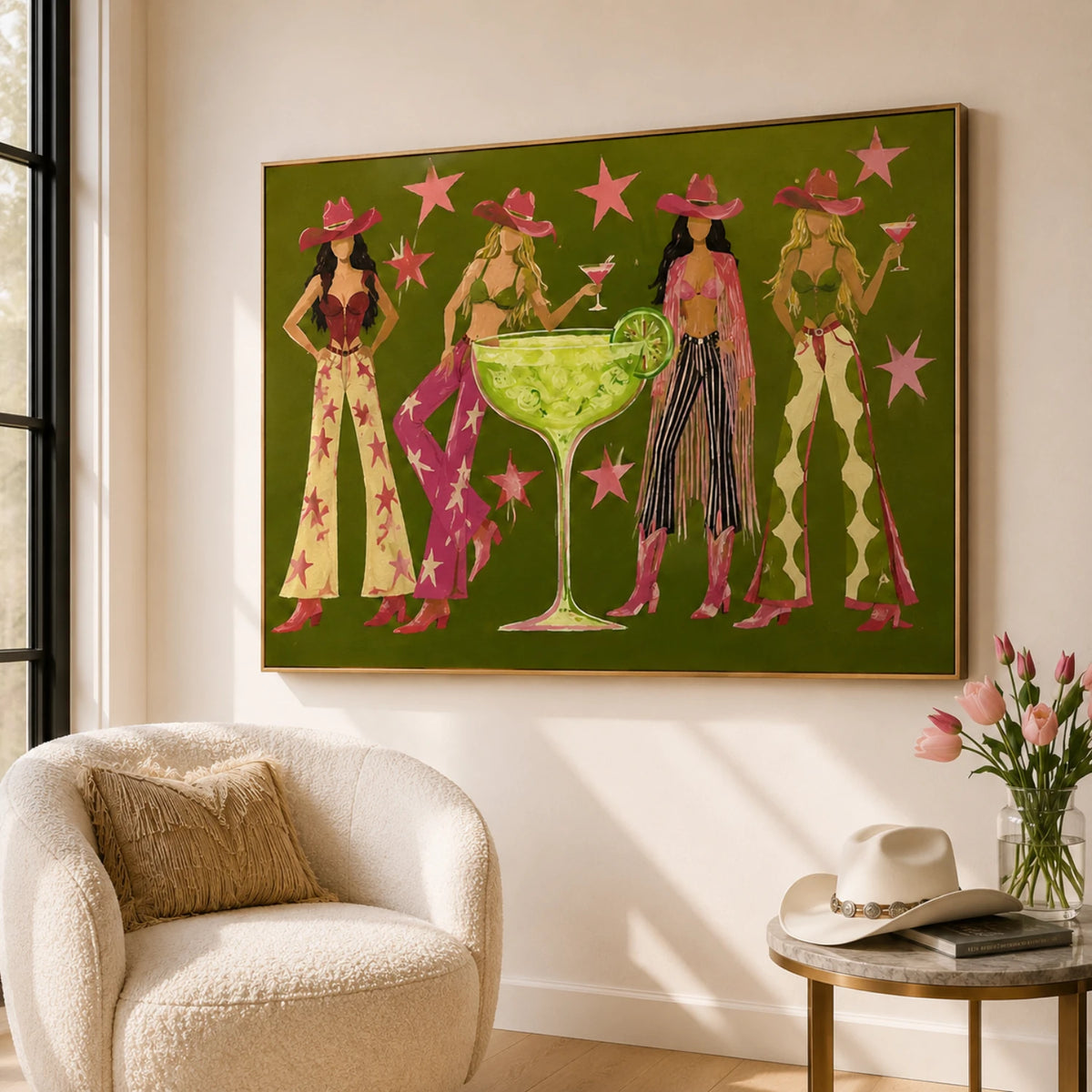 Western Pop Art｜Margarita Cowgirl Fête