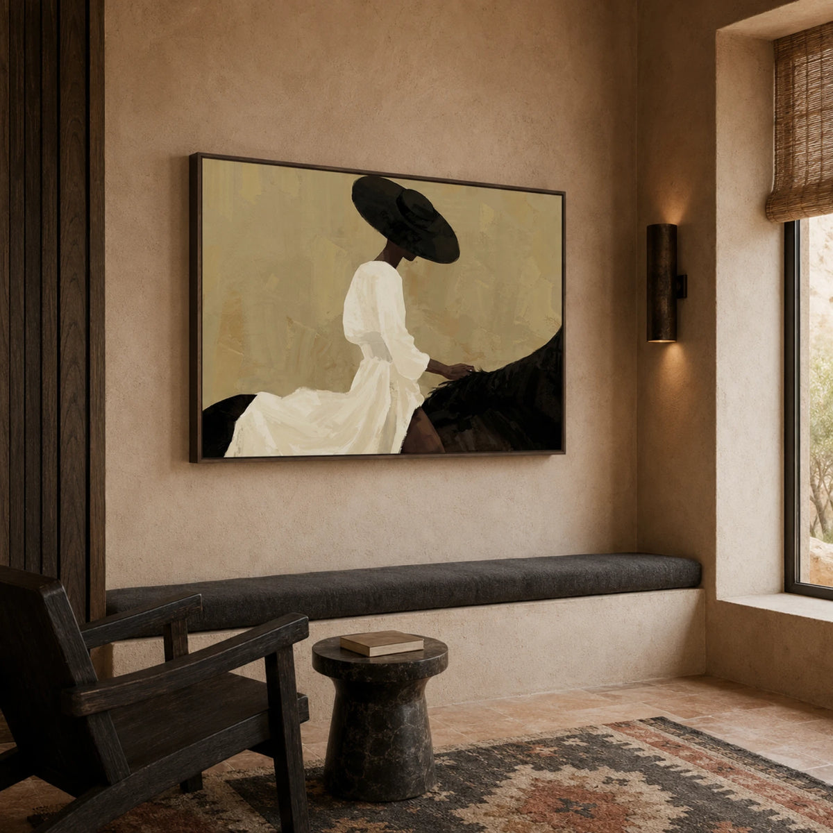 Vintage Americana Art｜Ivory Passage