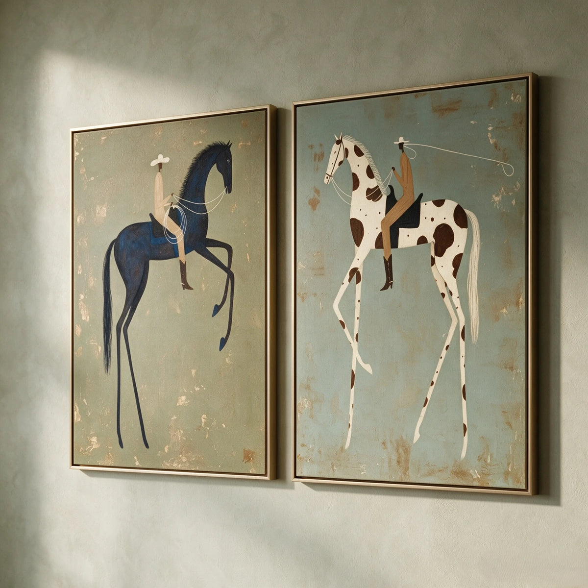 Vintage Americana Art｜Kindred Gallop