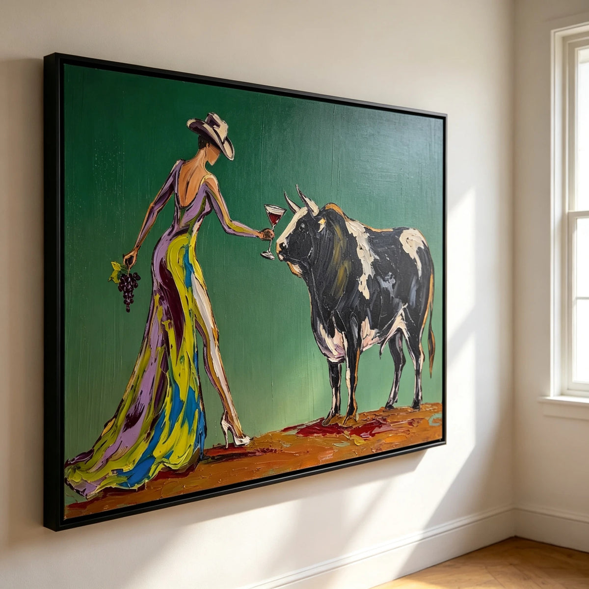 Western Pop Art｜Vivid Gown Homage