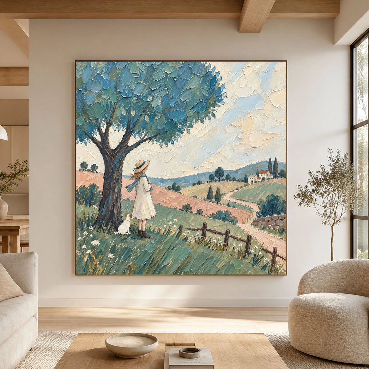 Modern Folk Art｜A Quiet Walk Through the Hills