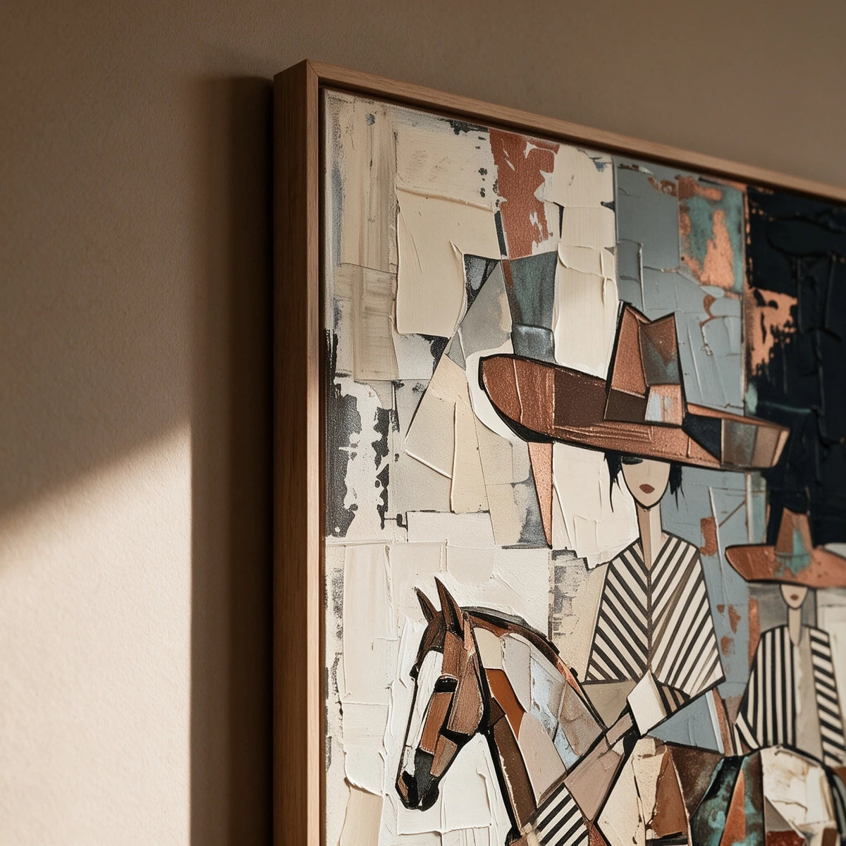 Vintage Americana Art｜Western Mosaic