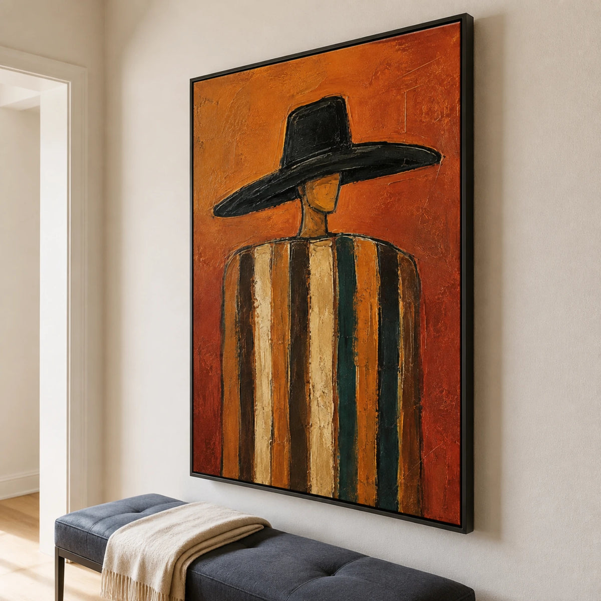 Vintage Americana Art｜Copper Silence