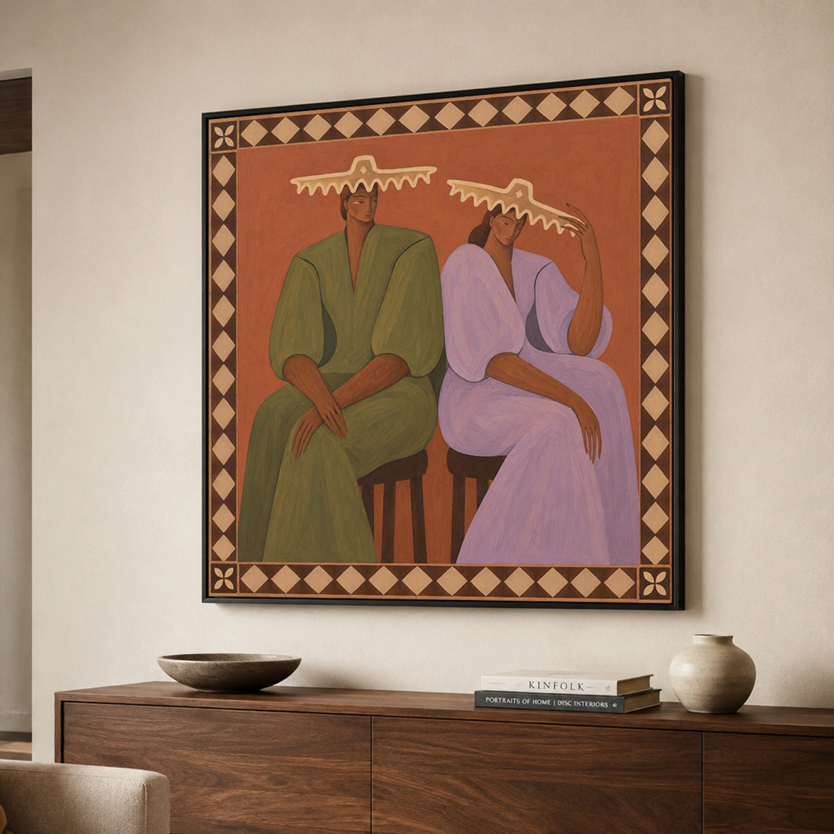 Modern Folk Art｜Quiet Afternoon Companions