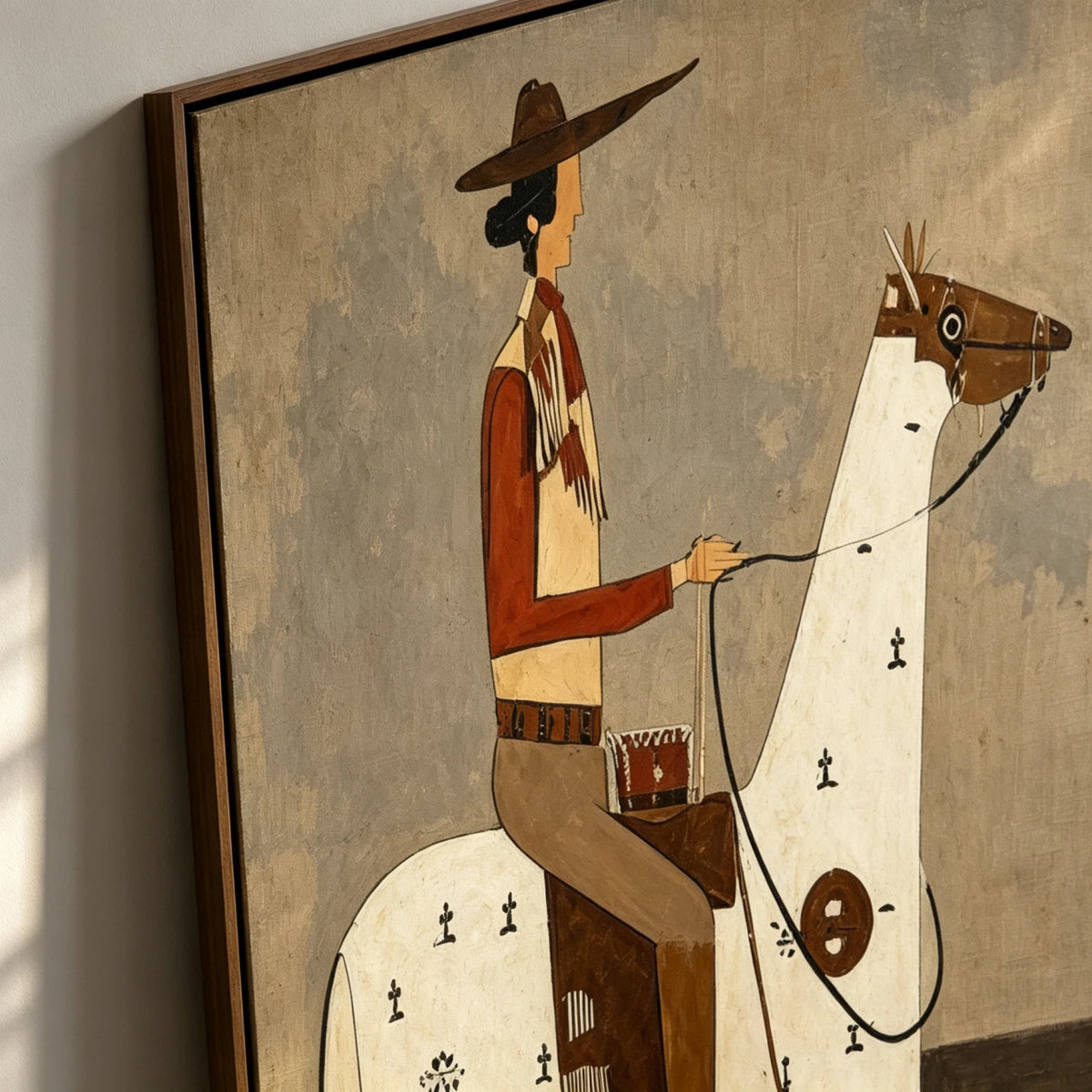 Vintage Americana Art｜Ivory Nomad