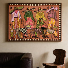 Western Pop Art｜Vibrant Prairie Stroll