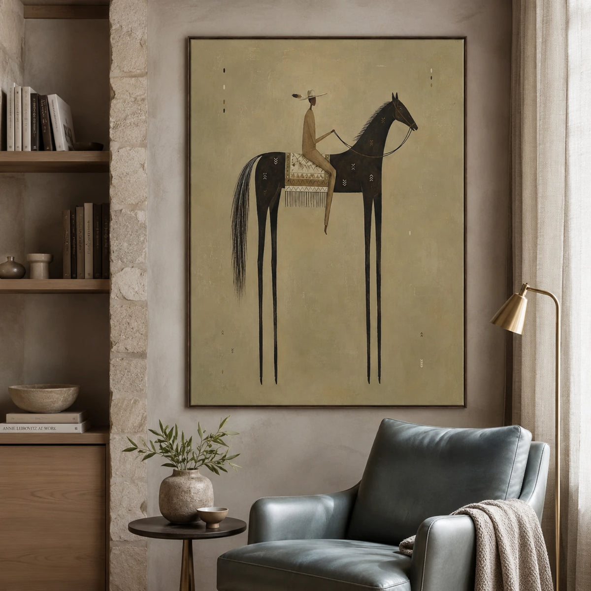 Vintage Americana Art｜Silent Passage