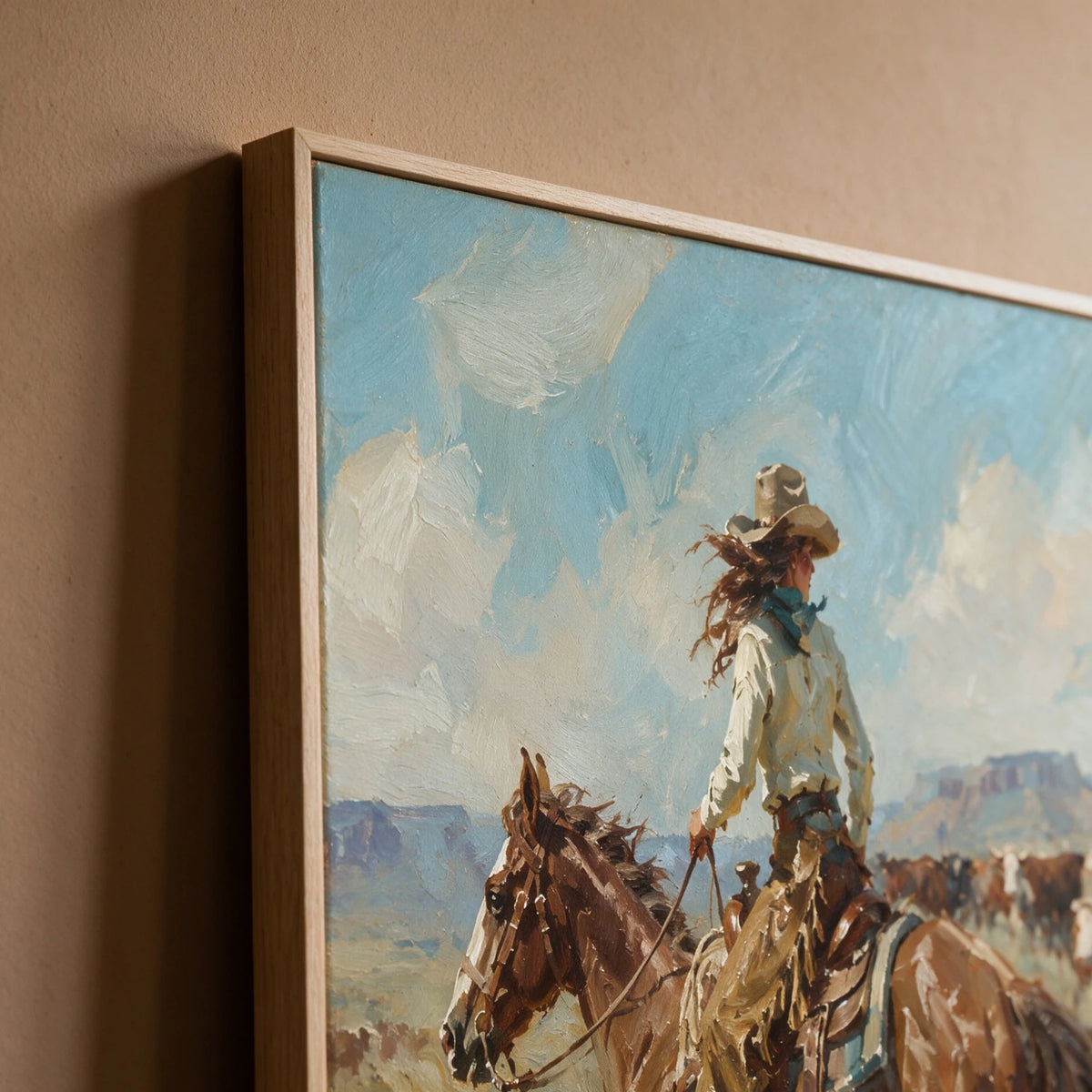 Western Landscapes Art｜Riding Through the Endless Frontier