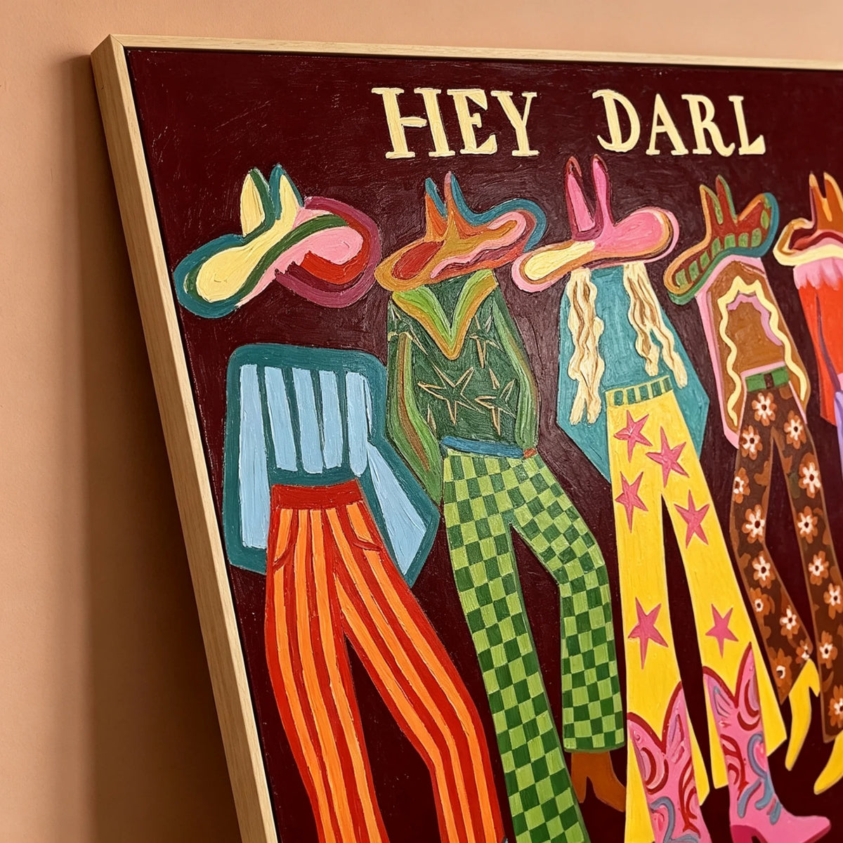 Western Pop Art｜Colorful Cowgirl Ensemble