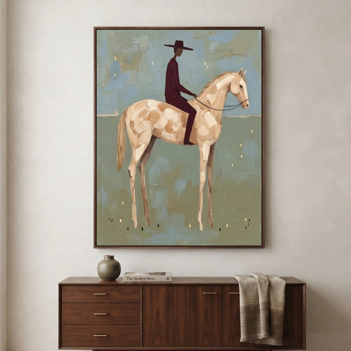 Vintage Americana Art｜Quiet Horizon