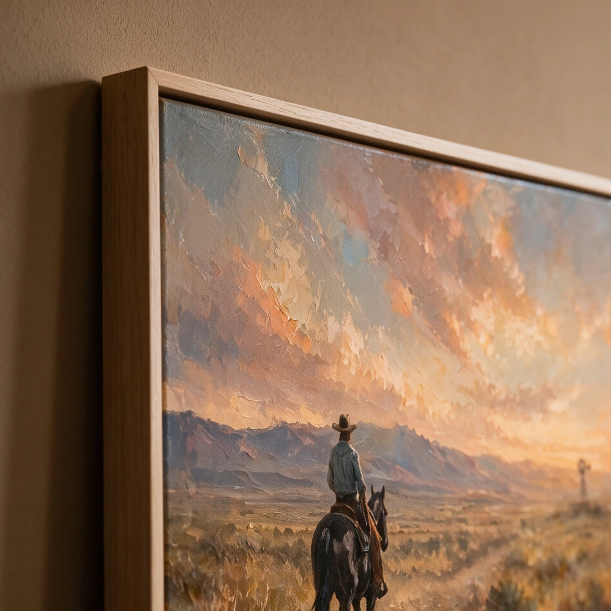 Western Landscapes Art｜Homeward Glow