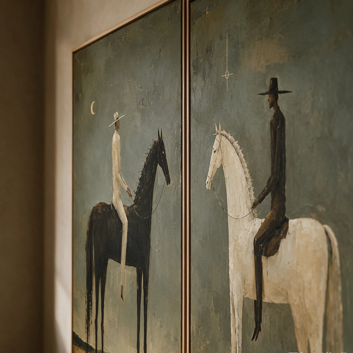 Vintage Americana Art｜Frontier Riders