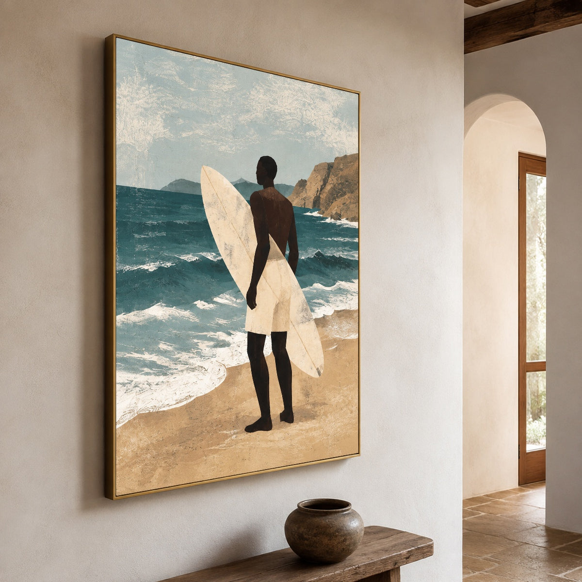 Modern Folk Art｜Waiting for the Tide