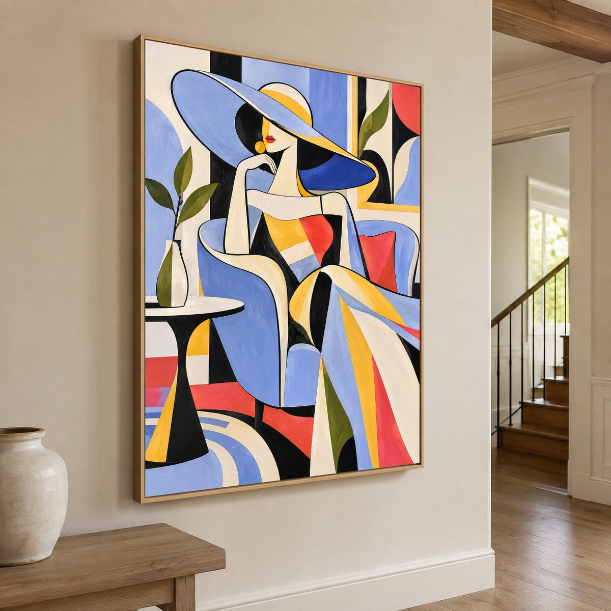 Western Pop Art｜The Azure Hat