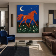 Modern Folk Art｜Moonflower Canter