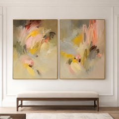 Expressive Contemporary Art｜Soft Abstract Harmony