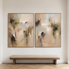 Expressive Contemporary Art｜Neutral Abstract Passage