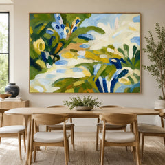 Expressive Contemporary Art｜Verdant Bloom Rhythm
