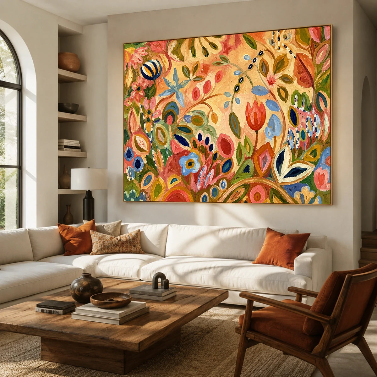 Expressive Contemporary Art｜Coral Garden Symphony
