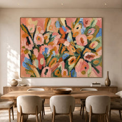 Expressive Contemporary Art｜Coral Bloom Momentum