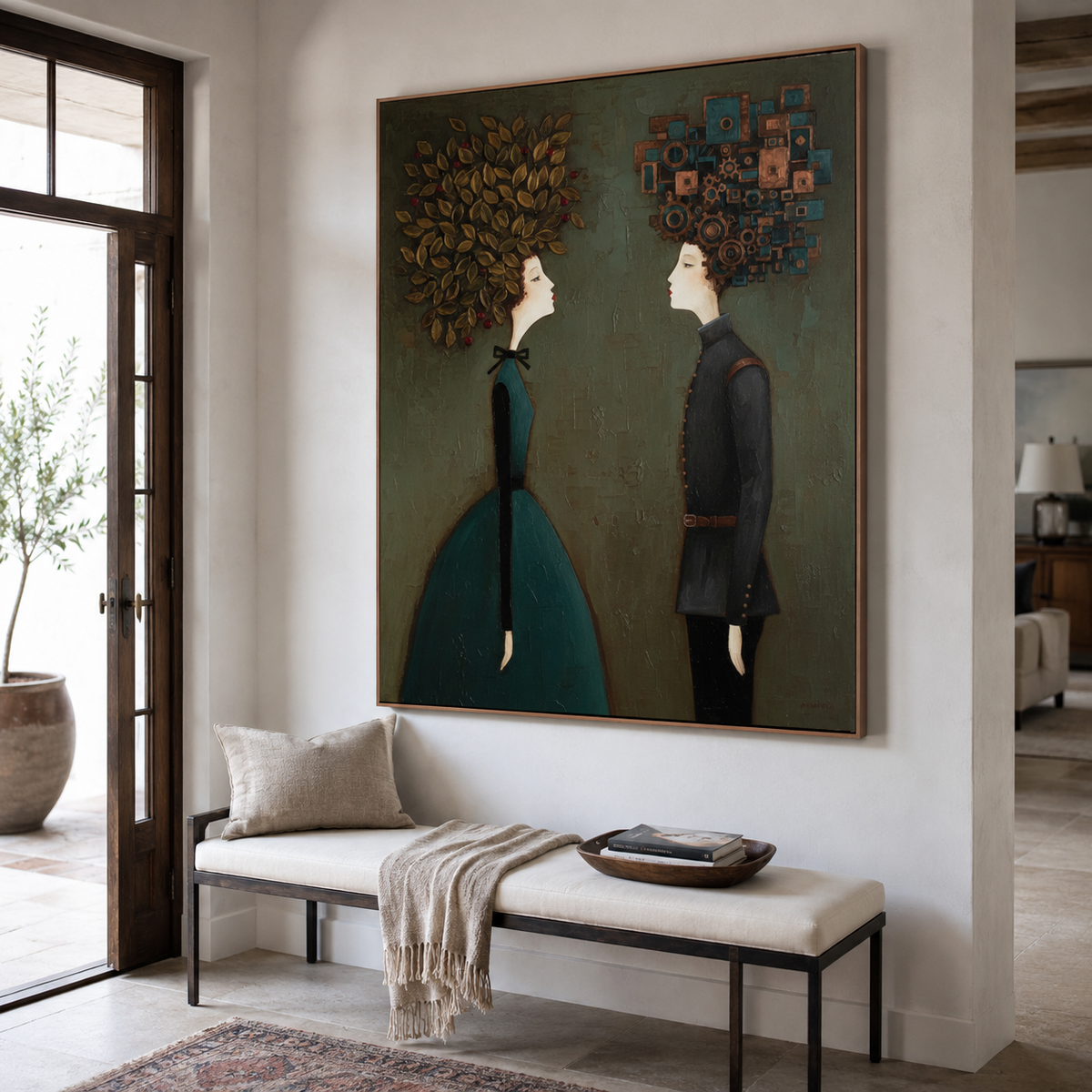 Modern Folk Art｜Sunlit Stillness