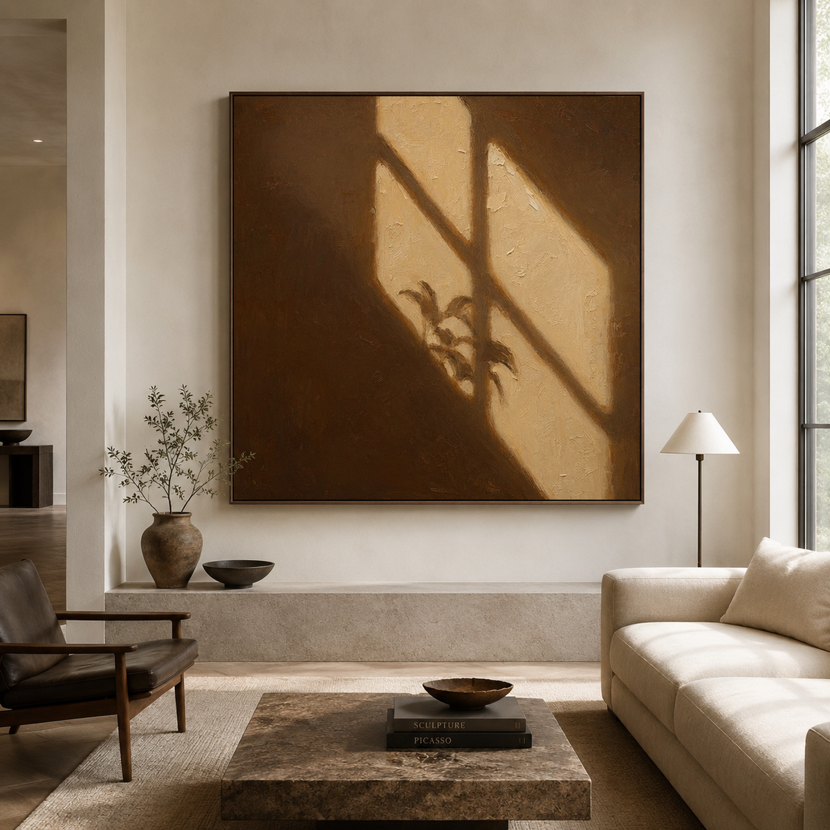 Expressive Contemporary Art｜Amber Shadows