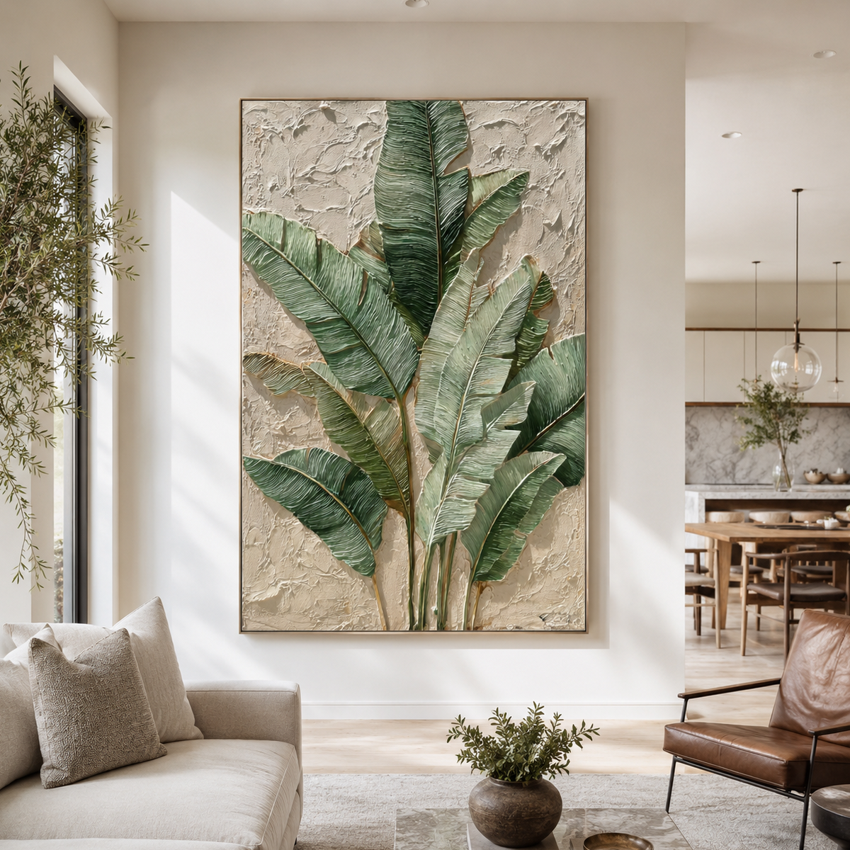 Textured & Impasto Art｜Verdant Echo