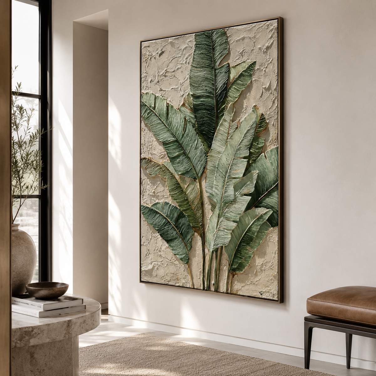 Textured & Impasto Art｜Verdant Echo