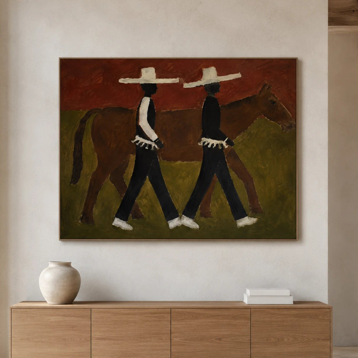 Modern Folk Art｜Prairie Walking Companions