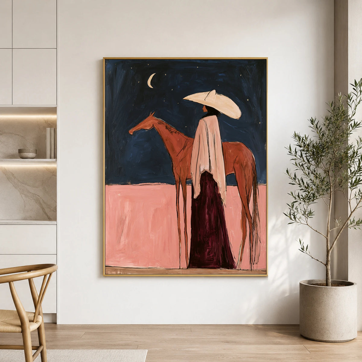Modern Folk Art ｜ Midnight Rider