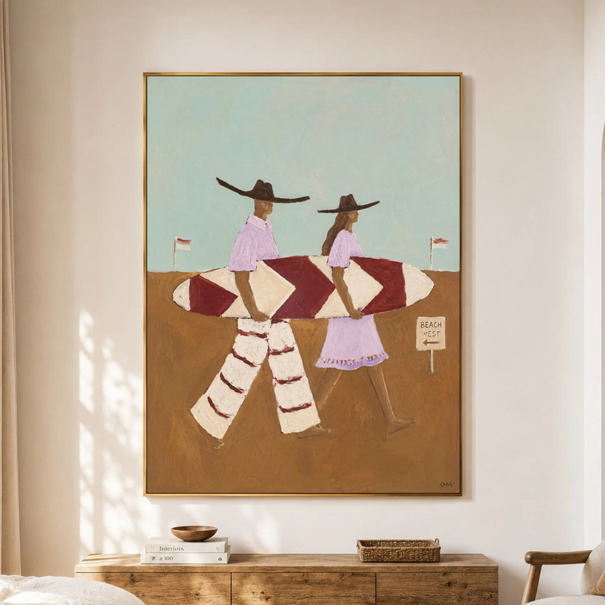 Modern Folk Art｜Beach West Wanderers