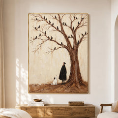 Modern Folk Art｜Under the Old Tree