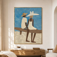 Modern Folk Art | Seaside Love & Longboard Days
