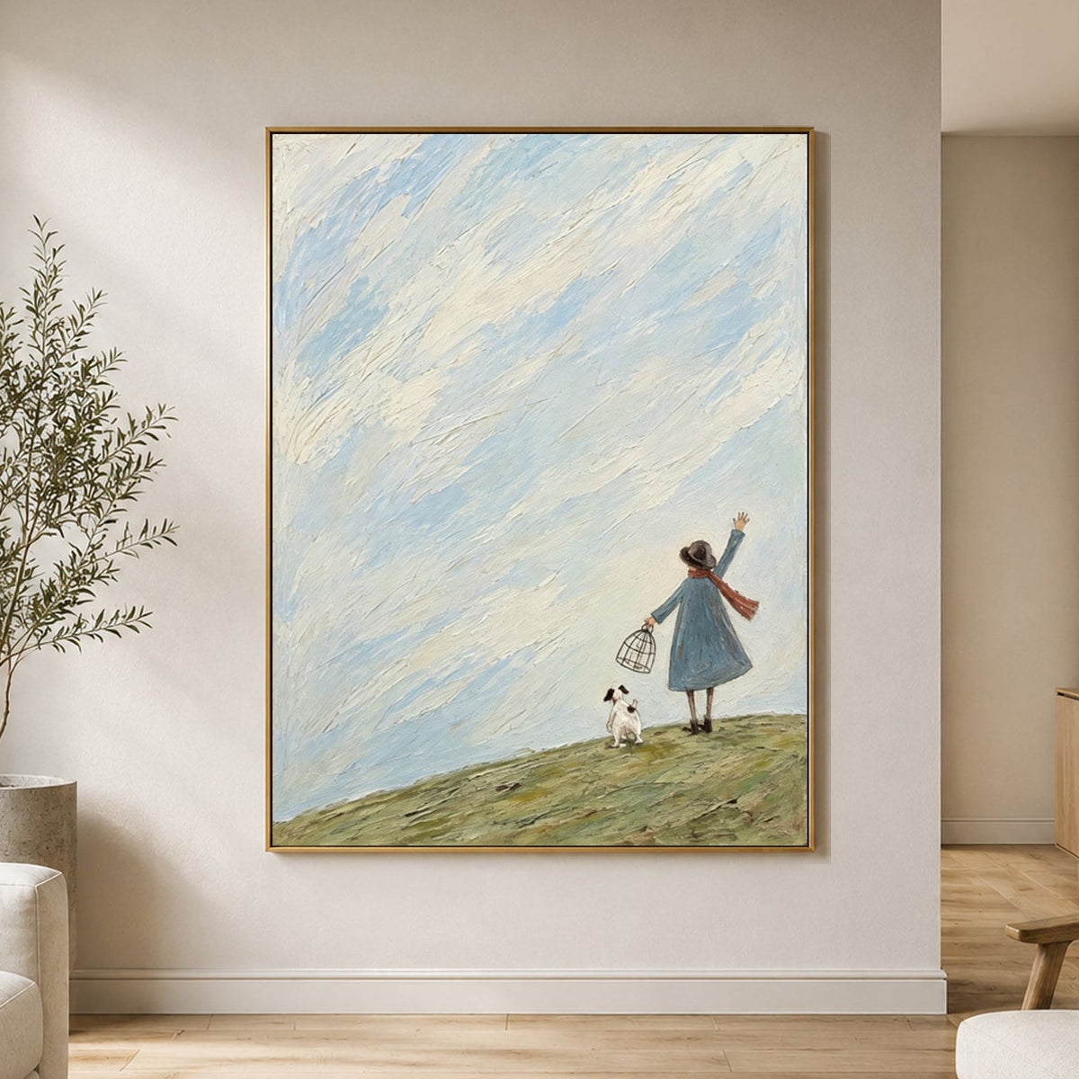 Modern Folk Art | A Little Piece of Freedom