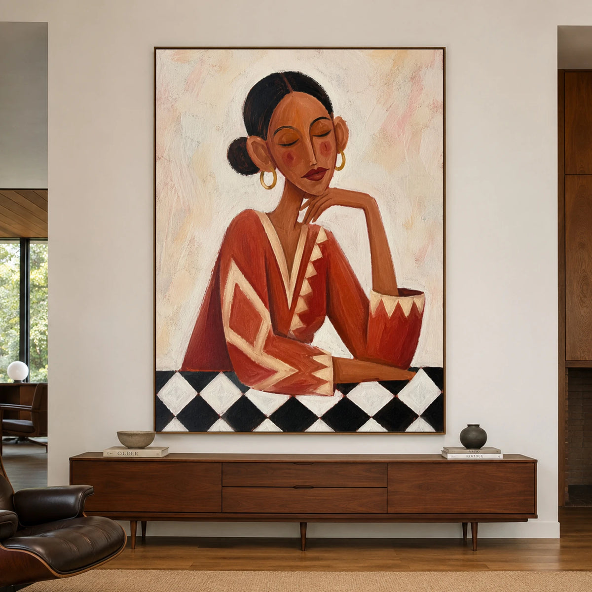 Modern Folk Art ｜ Terracotta Grace