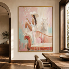 Western Pop Art｜Champagne Moon