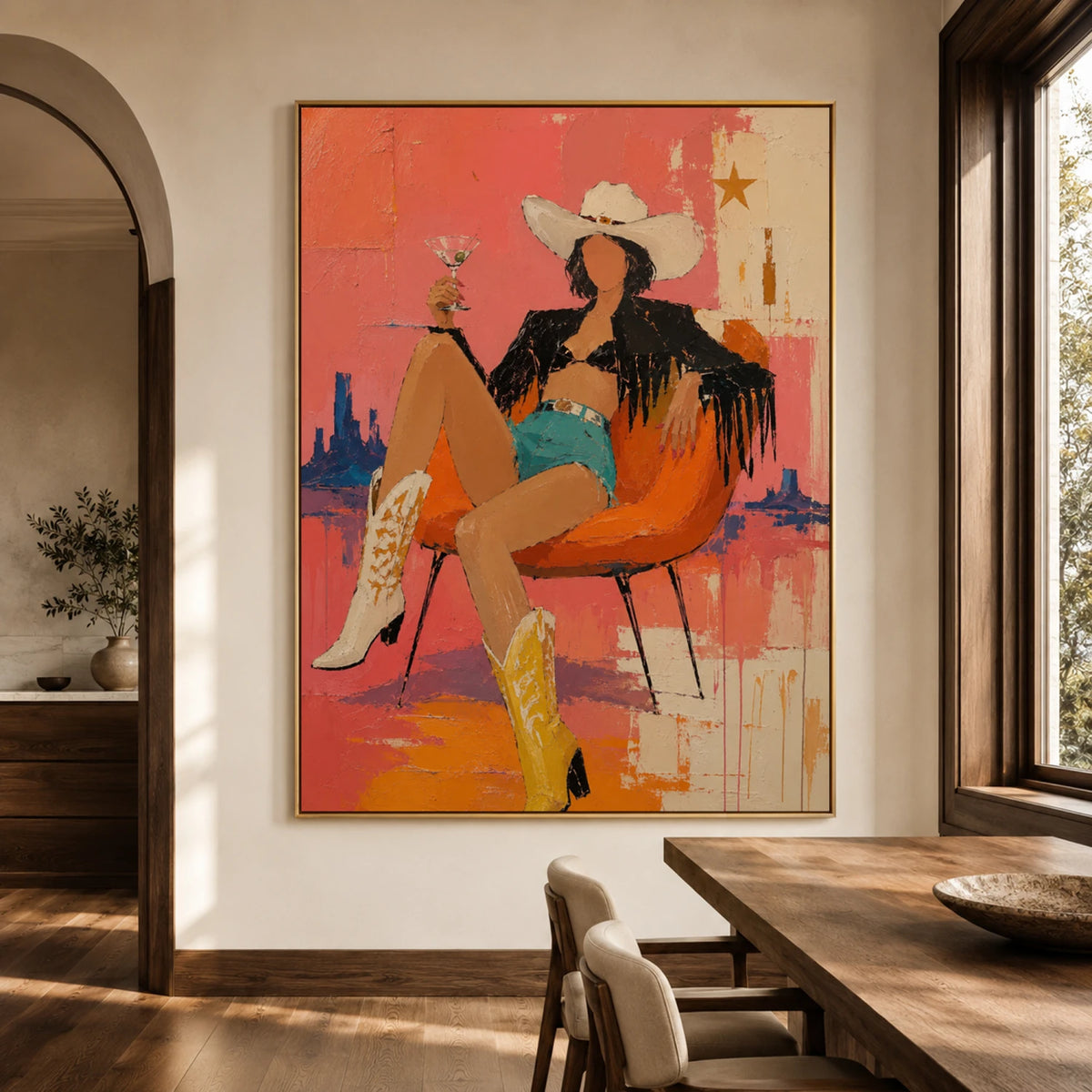 Western Pop Art｜Desert Velvet Hour