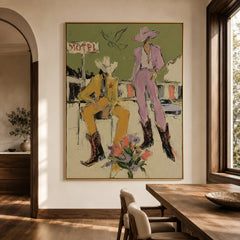Western Pop Art｜Desert Motel Reverie