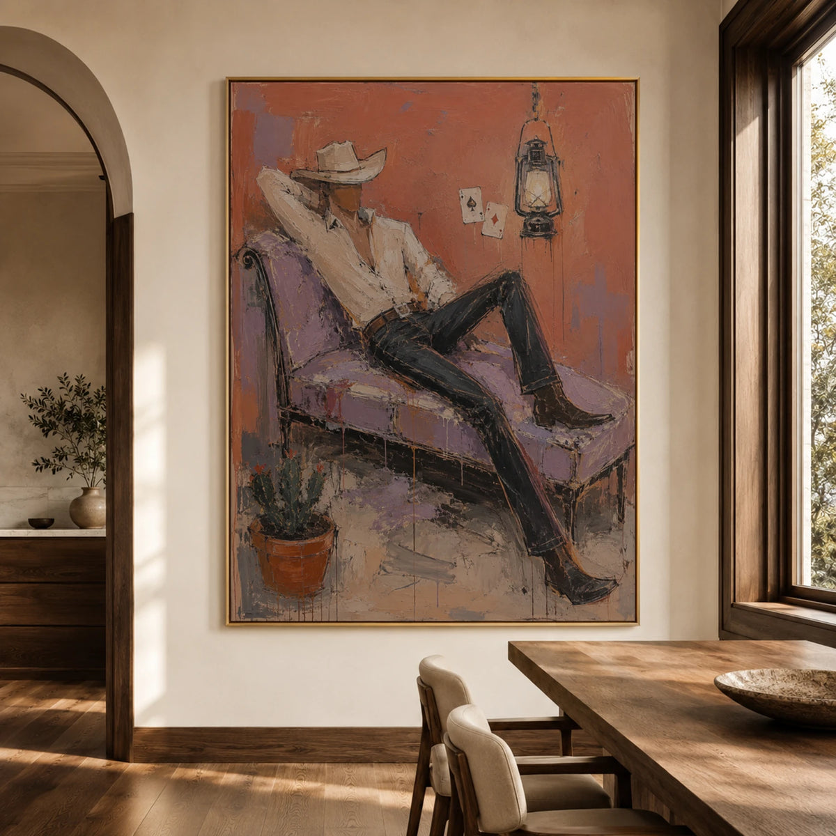 Western Pop Art｜The Quiet Cardsharp